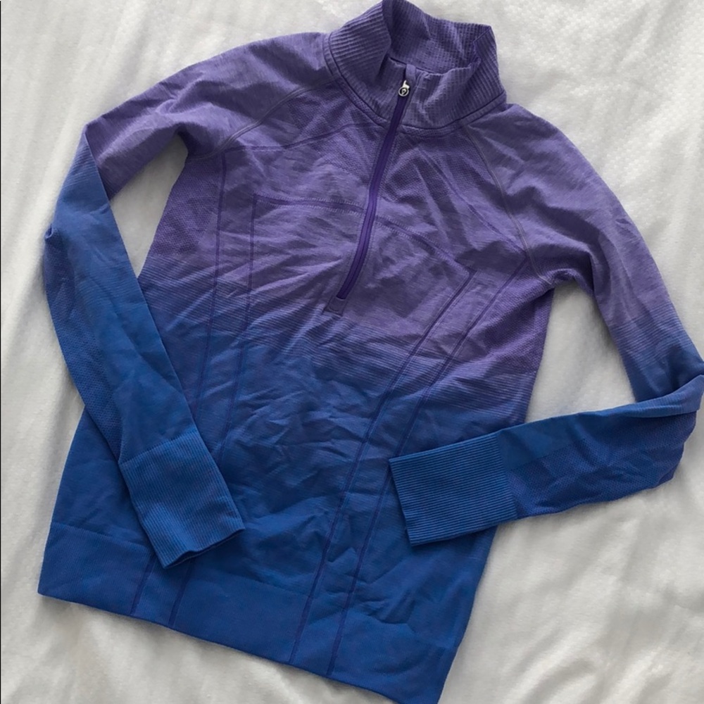 Ivivva long sleeve half zip shirt